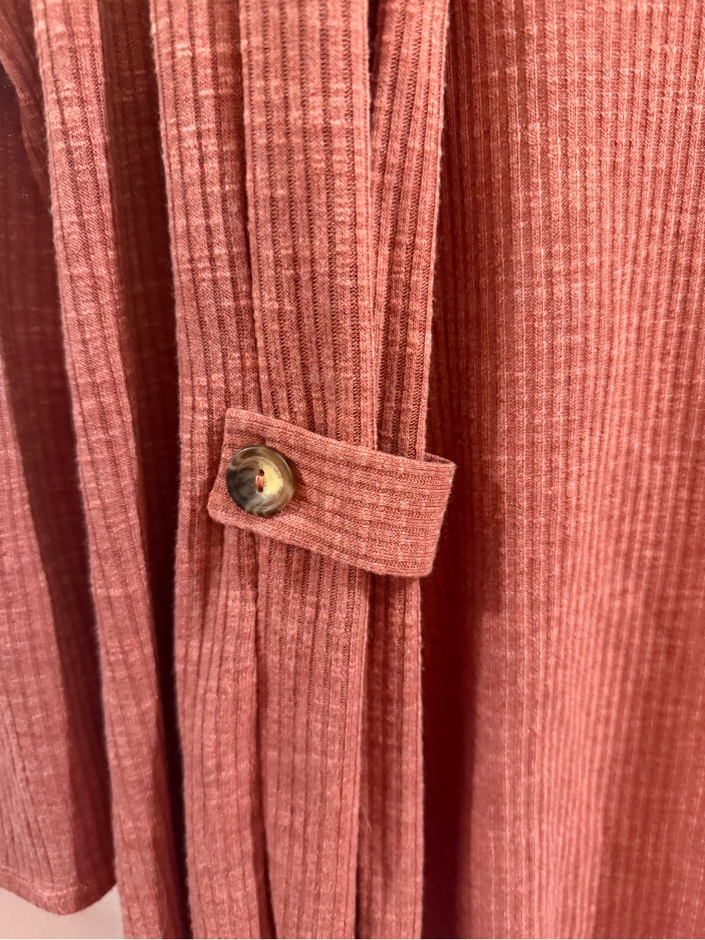CURE. Ribbed Open Front Cardigan - Picture 2 of 6